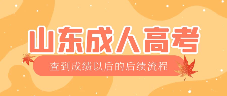 诸城成考查完成绩以后做什么，诸城成考网